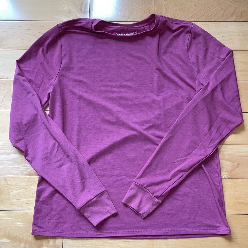 Outdoor Voices Sweatee Long Sleeve T-Shirt